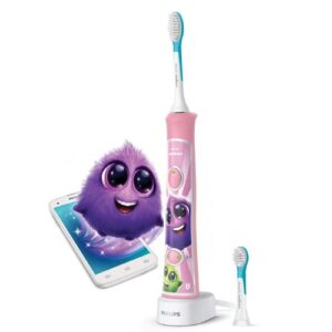 Elektriskā zobu birste bērniem Philips Sonicare For Kids HX6352/42, KidTimer, 8 dizaini, ar aplikāciju