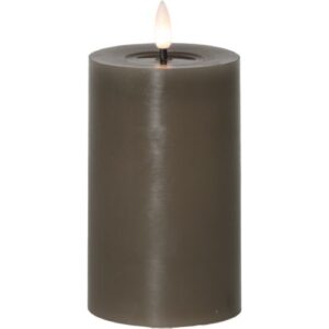 LED vaska svece Star Trading Flamme Flow, 15cm, 2xAA, ar taimeri, IP20, Mole