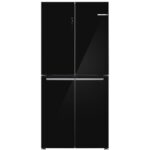 Ledusskapis ar saldētavu Bosch Serie 4 Side by side Glass Door KMC85LBEA, 189.5 x 85.5cm, NoFrost, VitaFresh