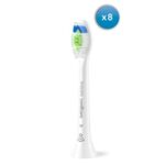 Elektriskās zobu birstes uzgaļi Philips Sonicare W2 Optimal White HX6068/87, 8gb.