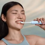 Elektriskā zobu birste Philips Sonicare Series 6100 HX7406/01, BrushSync, ar spiediena sensoru