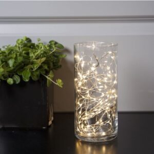 LED nano stieples virtene Star Trading Dew Drop, 5m, 100LED, 53lm, 3000K, IP20