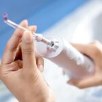 Elektriskā zobu birste un irigators Philips Sonicare Cordless Power Flosser DiamondClean 9000 HX3886/41, ar aplikāciju