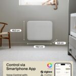 Viedais konvekcijas sildītājs Mill Invisible Smart WiFi Panel Heater PA400WIFI4, 400W, 4-6 m², IPX4