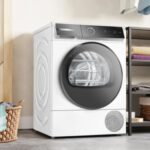 Veļas žāvētājs siltumsūkņa Bosch Serie 8 WQB246DLSN, 9kg, AutoDry, SmartDry, pašattīrošs