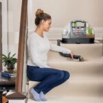 Paklāju un mēbeļu tīrītājs Bissell SpotClean C2 20671, 340W, 1.4l/1.1l, Pelēks/Laima