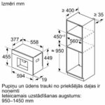 Iebūvējams kafijas automāts Bosch Serie 8 CTL7181W0, TFT-touchdisplay Pro, CoffeeWorld, AromaSelect