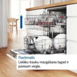 Iebūvējama trauku mašīna Bosch Serie 4 SPV4HMX10E, 45cm, SlimLine VarioDrawer, InfoLight