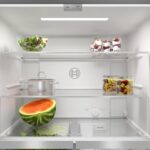 Ledusskapis ar saldētavu Bosch Serie 4 Side by side Glass Door KMC85LBEA, 189.5 x 85.5cm, NoFrost, VitaFresh