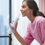 Elektriskā zobu birste un irigators Philips Sonicare Cordless Power Flosser DiamondClean 9000 HX3886/41, ar aplikāciju