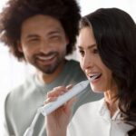 Elektriskā zobu birste Philips Sonicare 4100 Series HX3681/33, QuadPacer, ar spiediena sensoru