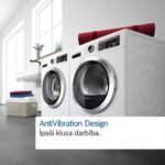 Veļas žāvētājs siltumsūkņa Bosch Serie 6 WQG245DLSN, 9kg, AutoDry, Half load, pašattīrošs