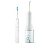 Elektriskā zobu birste un irigators Philips Sonicare Cordless Power Flosser DiamondClean 9000 HX3886/41, ar aplikāciju