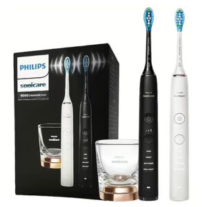 Elektriskās zobu birstes 2gb. Philips Sonicare DiamondClean 9000 HX9914/69, BrushSync, ar aplikāciju
