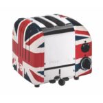 Grauzdiņu tosteris Dualit NewGen Classic 27055 Union Jack, 1200W, ProHeat®, 2 vietas