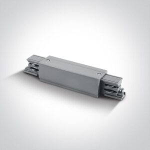 Strāvas savienojums apgaismojuma sliedei One Light connector live 41010A/G, 3-Phase, 16A, Pelēks