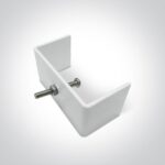 Stiprinājums iebūvējamai apgaismojuma sliedei One Light Fixing Clip For Recessed Track 41034R, 1gb.