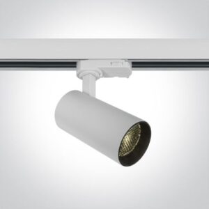 LED sliedes gaismeklis 3F One Light The COB Compact Cylinder HoneyComb, 12W, 1080lm, 3000K, IP20