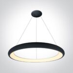 LED griestu gaismeklis One Light LED Pendant Rings 62144NB/B/V, 50W, 4250lm, 61cm, Triac DIM, CCT V, IP20