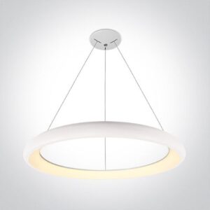 LED griestu gaismeklis One Light LED Pendant Rings 62144NB/W/V, 50W, 4250lm, 61cm, Triac DIM, CCT V, IP20