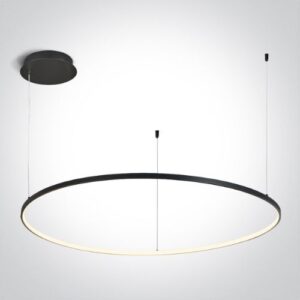 LED griestu gaismeklis One Light LED Pendant Rings 63150/B/W, 48W, 3000K, 3550lm Triac DIM, 100cm, IP20