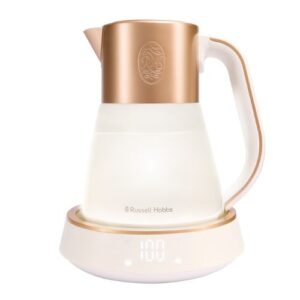 Elektriskā tējkanna ar regulējamu temp. Russell Hobbs Calm Quiet Boil, 2400W, 1.7l, 40-100℃, RGB