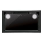 Iebūvējams tvaika nosūcējs CATA GC DUAL 75 BK canopy, 287W, 45cm, 820 m³/h, Touch, Black glass