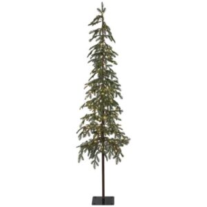 Āra mākslīgā egle ar LED gaismām Star Trading Grantorp, 1.8m, 240LED, WW, IP44