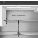 Ledusskapis ar saldētavu Hisense PureFlat French Door RF793N4SAFE, 179x91.4cm, 612l, NoFrost, SuperFrost