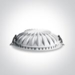 LED gaismeklis iebūvējams One Light The Dark Light Dome Reflector Die cast, 22W, 1550lm, 4000K, 225mm, IP20