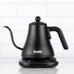 Elektriskā tējkanna ar regulējamu temp. Dualit Pour Over Kettle 72961 Black, 1100W, 0.8l, 38-100 °C