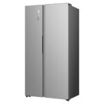 Ledusskapis ar saldētavu Hisense RS3P538NAIE side-by-side, 179×91.1cm, Total NoFrost, SuperFrost, Inox
