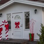 LED Ziemassvētku āra dekorācija Star Trading CandyCane, 120cm, 50LED, 3200K, 108lm, IP44