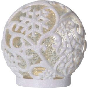 LED dekorācija Star Trading Decoration Frost, 16cm, 3LED, 3xAA, ar taimeri, IP20