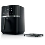 Karstā gaisa friteris Bosch Serie 4 MAFS2462B, 2050W, 6.1l, 9prog., Melns/Sudraba