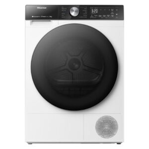 Veļas žāvētājs siltumsūkņa Hisense DH5S102BW/PL, 10kg, 61cm, ConnectLife WiFi, Auto Dry