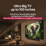 Viedais televizors LG QNED evo AI QNED86 MiniLED 4K Smart TV 2025, 100″, 100QNED86A6.AEU