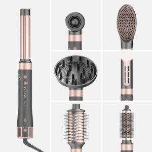 Matu veidotājs GA.MA Italy UNIQ VIBRANCE, 1500W, 8-in-1, 470g, Tourmaline Ion, ar piederumiem