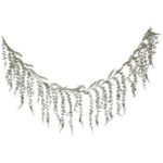 LED āra virtene mākslīgās skujas Star Trading Garland Barr, 170x50cm, 30LED, 3xAA, ar taimeri, IP44