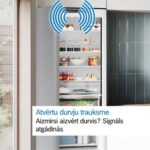 Ledusskapis ar saldētavu Bosch Serie 6 French Door KFI96AXEA 183×90.5cm, Inox Black Steel