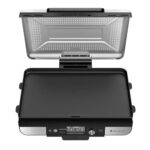 Elektriskais grils Ninja Sizzle Pro XL Grill & Flat Plate GX101EU, 1800W, 120-260 °C, 1550 cm², ProTemp IQ