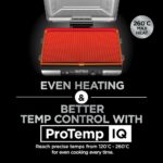 Elektriskais grils Ninja Sizzle Pro XL Grill & Flat Plate GX101EU, 1800W, 120-260 °C, 1550 cm², ProTemp IQ
