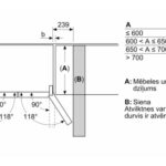 Ledusskapis ar saldētavu Bosch Serie 6 French Door KFI96AXEA 183×90.5cm, Inox Black Steel