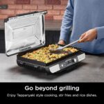 Elektriskais grils Ninja Sizzle Pro XL Grill & Flat Plate GX101EU, 1800W, 120-260 °C, 1550 cm², ProTemp IQ