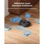 Putekļu sūcējs Robots Eufy 3-in-1 E20 T2070G10, 8000/30000Pa, LiDAR, FlexiONE™