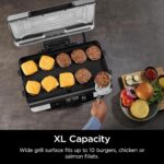 Elektriskais grils Ninja Sizzle Pro XL Grill & Flat Plate GX101EU, 1800W, 120-260 °C, 1550 cm², ProTemp IQ