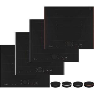 Iebūvējama indukcijas plīts virsma Neff N 90 T66YYY4B0, 60cm, Flex Induction, HomeConnect, Matēta