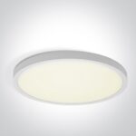 LED griestu gaismeklis One Light Slim Plafo 62006D/W/V, 60cm, 50W, 4500lm, 2700/3200/4000K, IP20