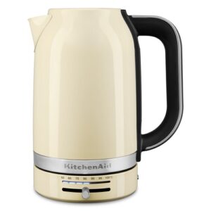 Elektriskā tējkanna ar regulējamu temp. KitchenAid 5KEK1701EAC Almond Cream, 2400W, 1.7l, 50-100 °C