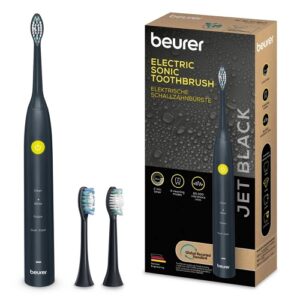 Elektriskā zobu birste Beurer Sonic Toothbrush SC 30 Jet Black GP, 4 režīmi, ar taimeri, USB-C